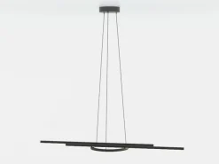 LED-pendel Zillerio-Z sort ZigBee CCT dim