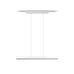 LED-pendellampe Paros DUOline, bjælke, hvid mat