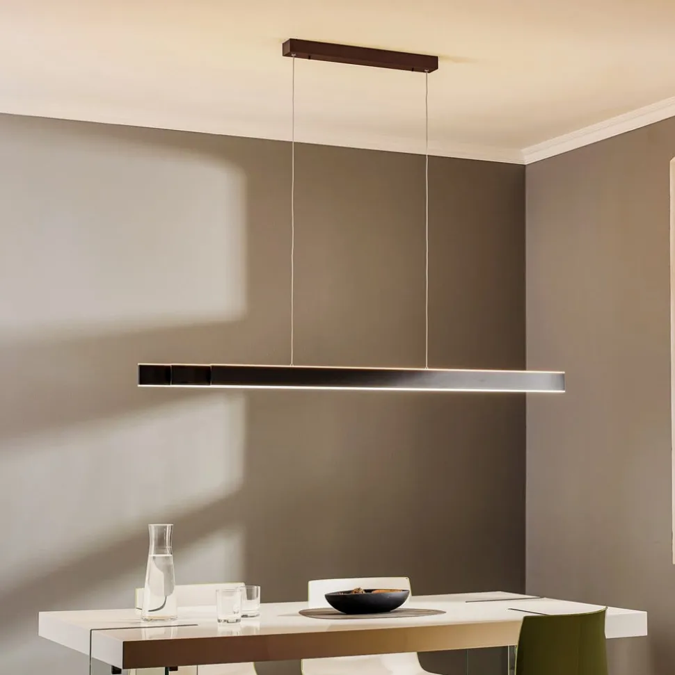 LED-pendellampe PURE Lume, grafit, CCT