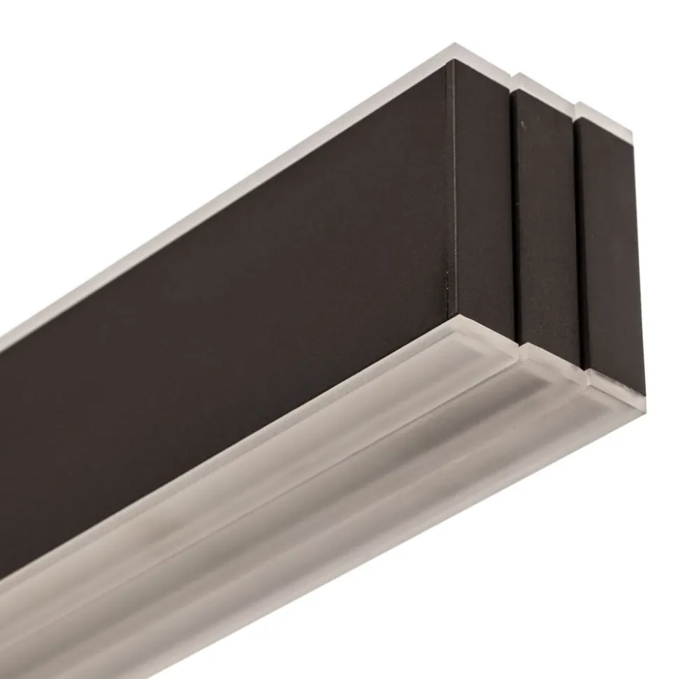 LED-pendellampe PURE Lume, grafit, CCT