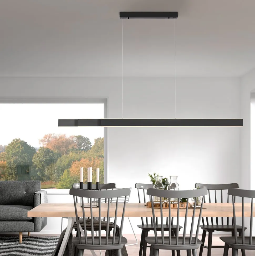 LED-pendellampe PURE Lume, grafit, CCT