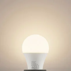 LED-pære E27 A60 9,5 W 3.000 K opal sæt med 10 stk
