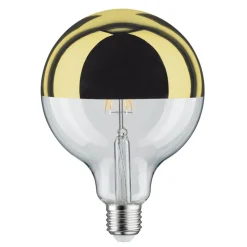 LED-pære E27 G125 827 6,5W Hovedspejl guld