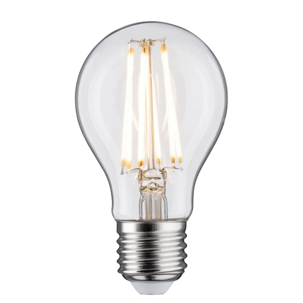 LED-pære E27 9W filamentpære 2.700K klar