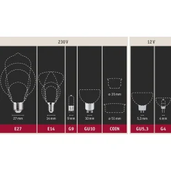 LED-pære E27 5W filamentpære 2.700K klar dæmpbar