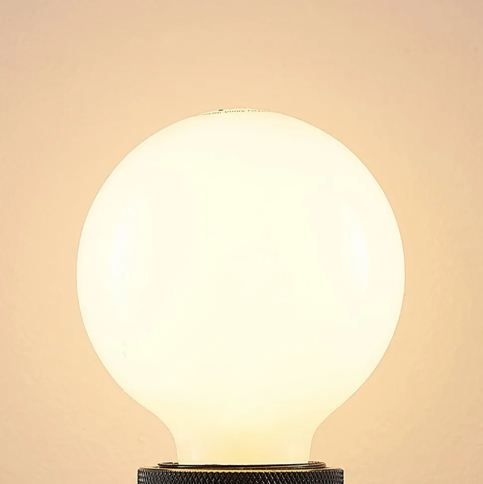 LED-pære E27 8W G80 2.700K dæmpbar, opal