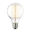 LED-pære Globe, E27, Ø 8 cm, 3,5 W, 2.200 K, dæmpbar