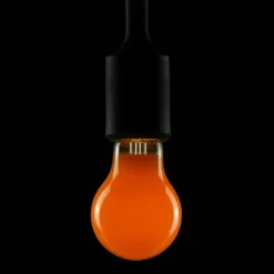 LED-pære, orange, E27, 2 W, dæmpbar