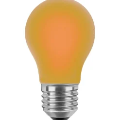 LED-pære, orange, E27, 2 W, dæmpbar