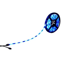 LED-RGB stripe med fjernbetjening, længde 5 meter