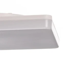 LED-sensorloftlampe Pronto, kantet, 33x33cm