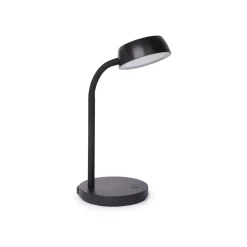 LED-skrivebordslampe MAULabby, sort, højde 30 cm
