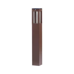 LED-solcellebelysning Tradition Sensor Corten 90 cm