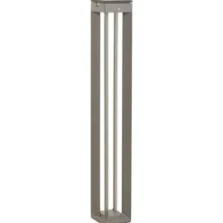 LED-solcellelampe Borne med sensor, 90 cm, grå