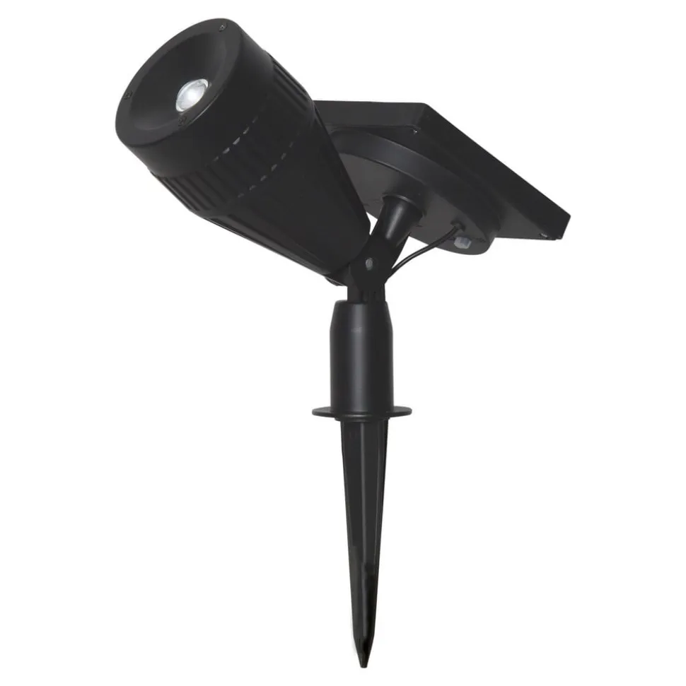 LED-solcellelampe Powerspot, justerbart panel