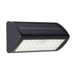 LED-solcellelampe til væg 67422BK-PIR, bevægelsessensor