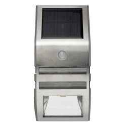 LED-solcellelampe til vægmontering Wally, bevægelsessensor