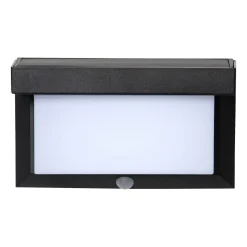 LED-solcellelampe Valla med bevægelsessensor