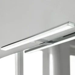 LED-spejlbelysning Pandora, krom, bredde 60,8 cm