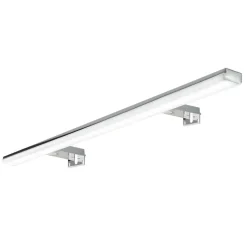 LED-spejlbelysning Pandora, krom, bredde 80,8 cm