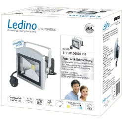 LED-spotlight Benrath, anti-panik-lampe m. batteri