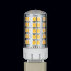 LED-stiftsokkelpære, klar, G9, 5 W, 2.700 K, 500 lm, dæmpbar