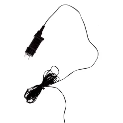 LED-stjerne, ude, med jordspyd, Ø 55 cm, hvid