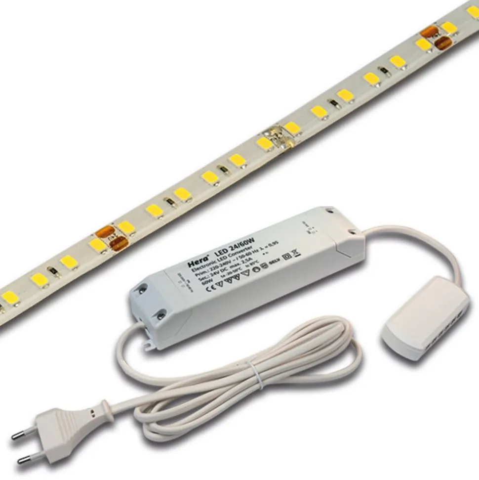 LED-strip Basic-Tape S, IP54, 3.000K, længde 500 cm
