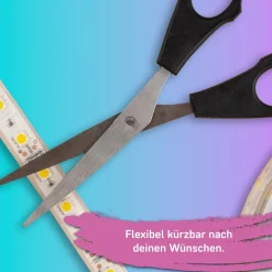 LED-strip Smart RGB, længde 2 m, musiksensor, USB, Tuya