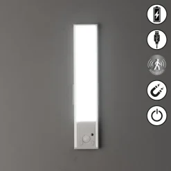 LED-underskabsbelysning Magnetics, sølv, sensor