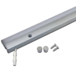 LED-underskabsbelysning ModuLite F, aluminium, 45 cm, 3.000 K, aluminium