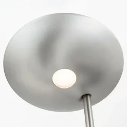 LED-uplight Cobra med læselampe i nikkel