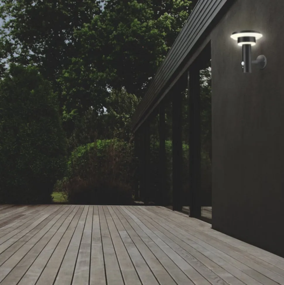 LEDVANCE Endura Solar Double Circle væg sort