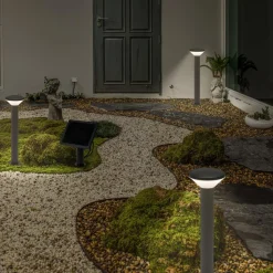 LEDVANCE LED stibelysning Endura Hybrid Olona, mørkegrå