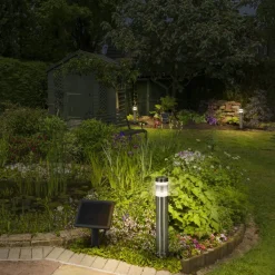 LEDVANCE LED-gadelampe Endura Hybrid Hagen, stål