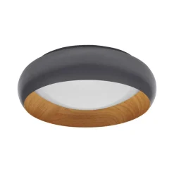 LEDVANCE LED-loftlampe Orbis Livia Ø 30 cm, grå, metal