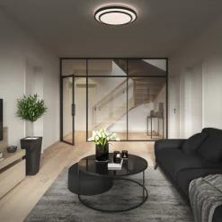 Ledvance Orbis Berlin LED-loftslampe sort 39 cm