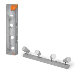 LEDVANCE Pear LED-spot GU10 4 lk grå