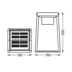LEDVANCE SMART+ BT Table Frame Solar flerfarvet