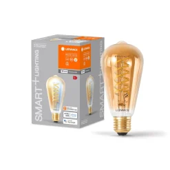 LEDVANCE SMART+ WiFi E27 8W Edison guld 822-850