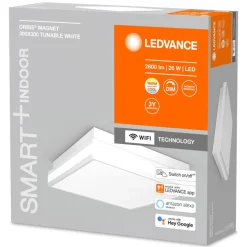 LEDVANCE SMART+ WiFi Orbis magnet hvid, 30x30cm