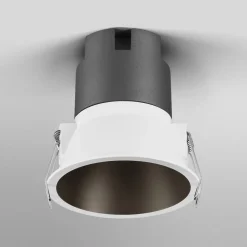 LEDVANCE Twist spot Ø9,3cm 840 hvid/sort