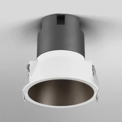 LEDVANCE Twist spot Ø9,3cm 830 hvid/sort