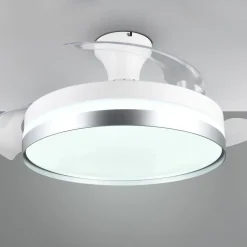 LED-ventilator Lindberg DC lydsvag Ø 100 cm CCT fjernbetjening