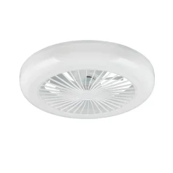 LED-ventilator Mora, DC, støjsvag, Ø 45 cm, CCT, fjernbetjening