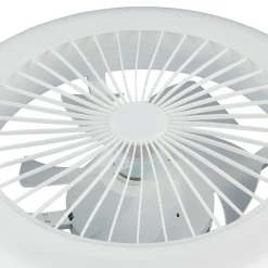 LED-ventilator Mora, DC, støjsvag, Ø 45 cm, CCT, fjernbetjening