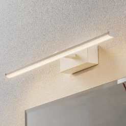 LED-væglampe, hvid, bredde 50 cm