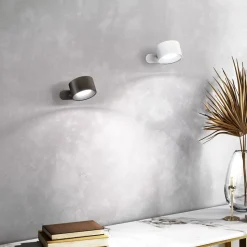 LED-væglampe Magnetics, sort, CCT, med magnet