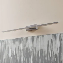 LED-væglampe Miroir 80 cm aluminium 3000K