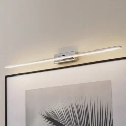 LED-væglampe Miroir 80 cm krom 3000K